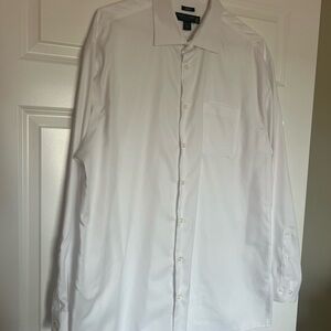 Pronto Uomo 100% cotton Classic White Dress Shirt